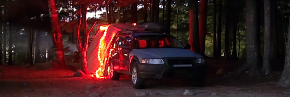 Setup at Spednic Lake